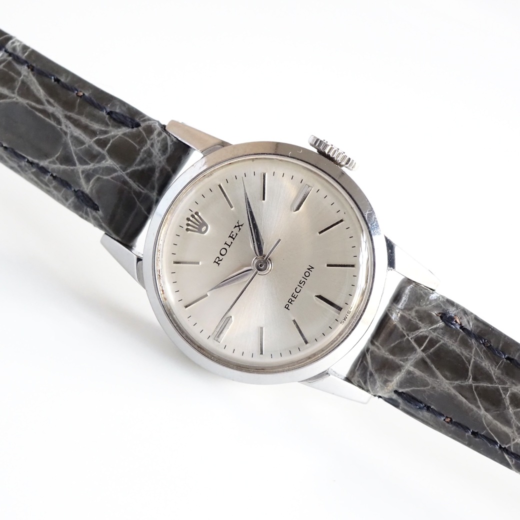 アンティークウォッチ ロレックス PRECISION ラウンド ステンレスケース