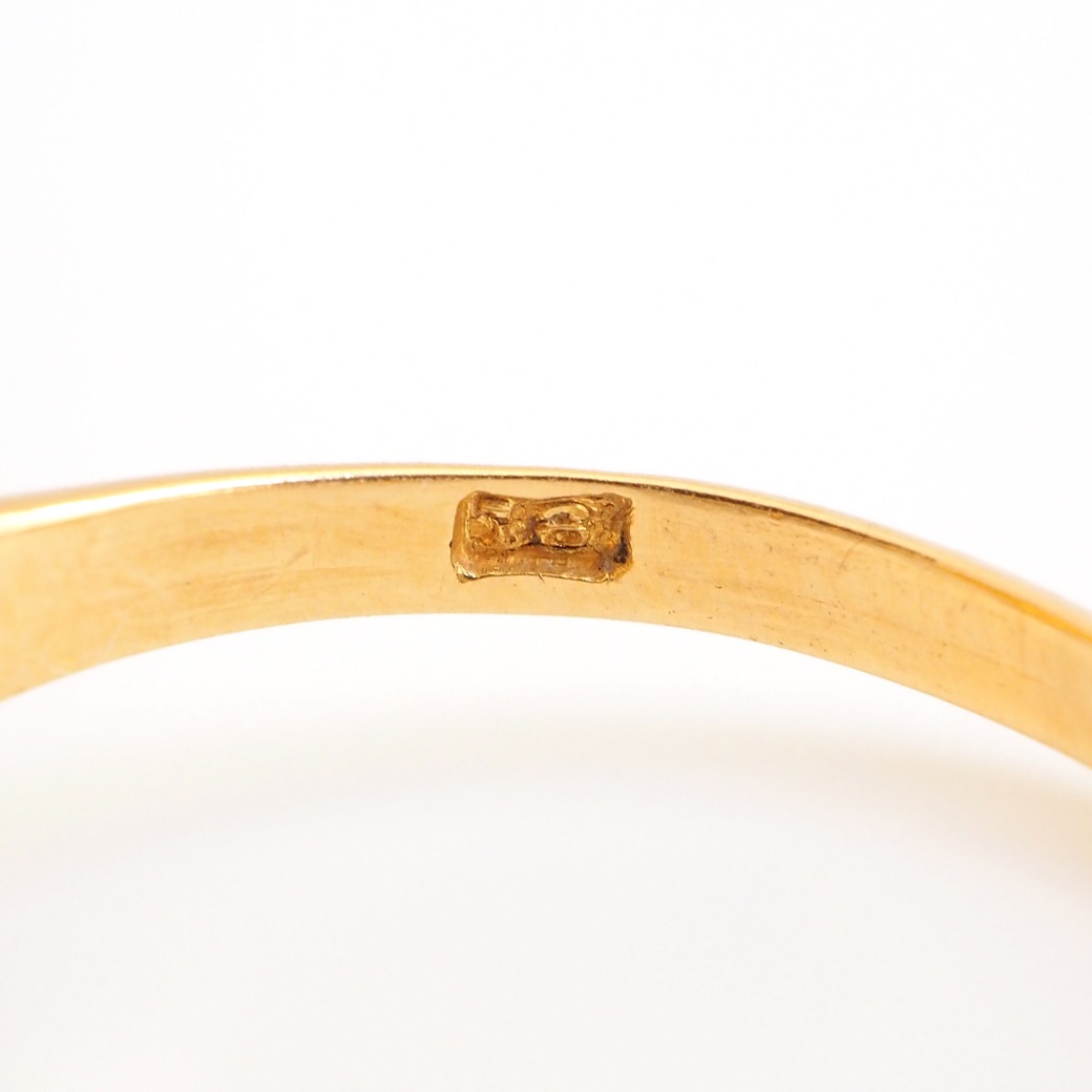 アンティークジュエリー リング パール サファイア パヴェ アンティークリング