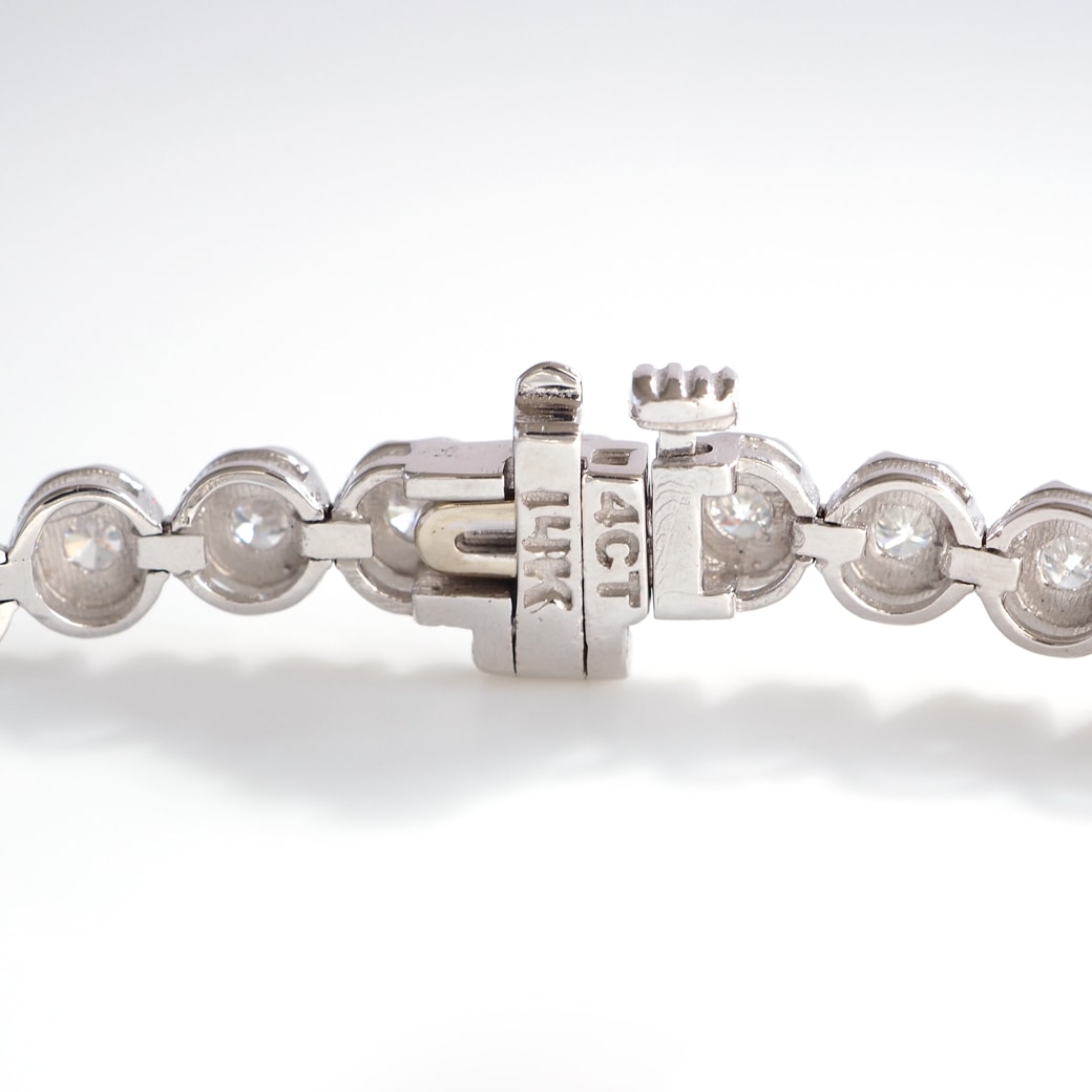 アンティークウォッチ ロレックス ダイヤモンド装飾 ラウンド ホワイトゴールドケース ブレスレット