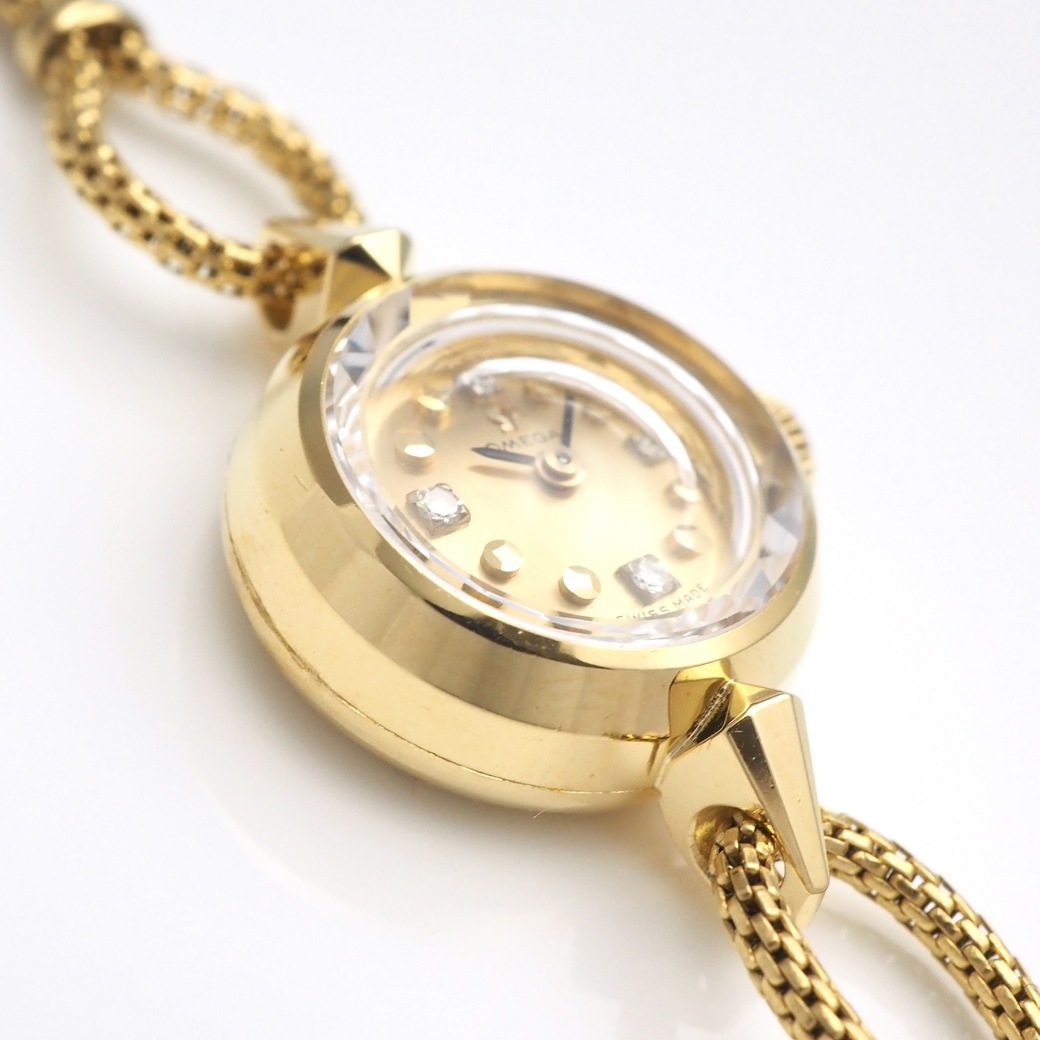 アンティークウォッチ アンティークオメガ ダイヤモンドインデックス