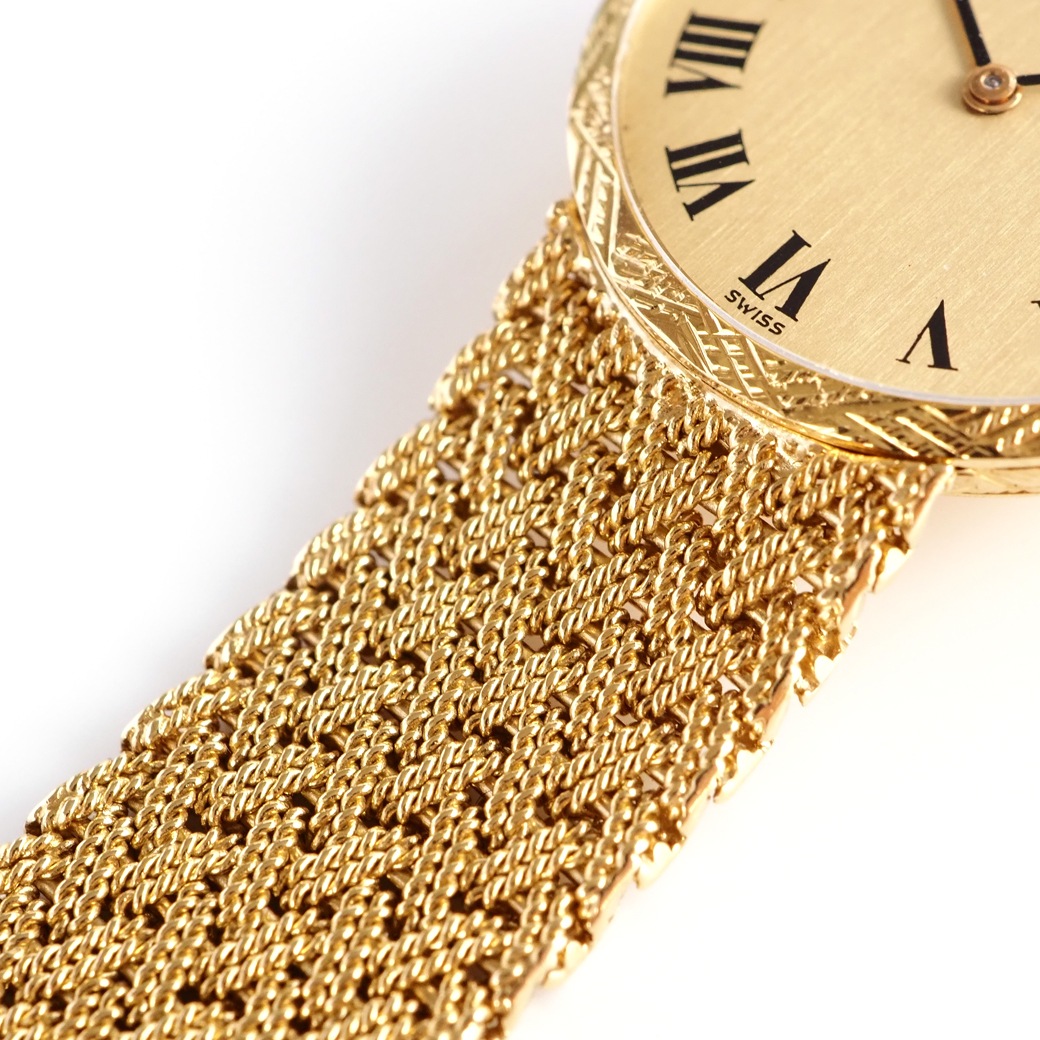 アンティークウォッチ オーデマ・ピゲ 装飾ベゼル ラウンド ゴールドケース ブレスレット BOX付