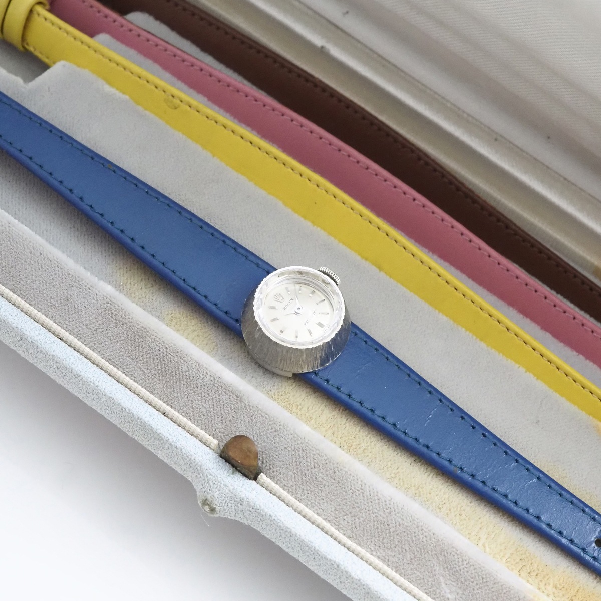 アンティークウォッチ ロレックス カメレオンBOXセット カットガラス ラウンドWGケース