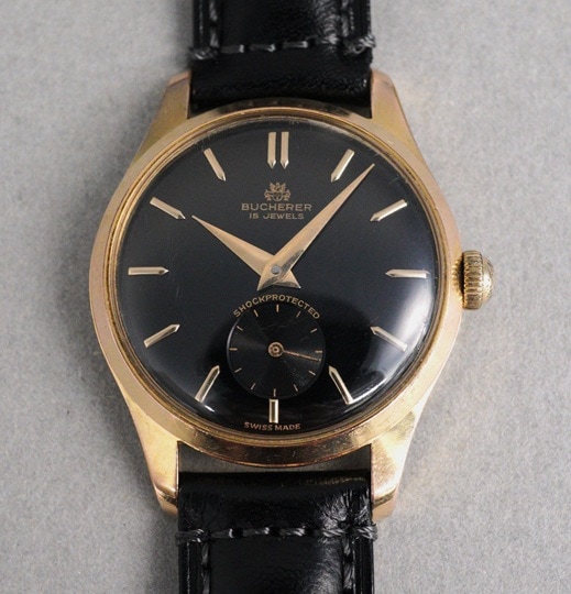 BUCHERER(ブヘラー) Black Dial