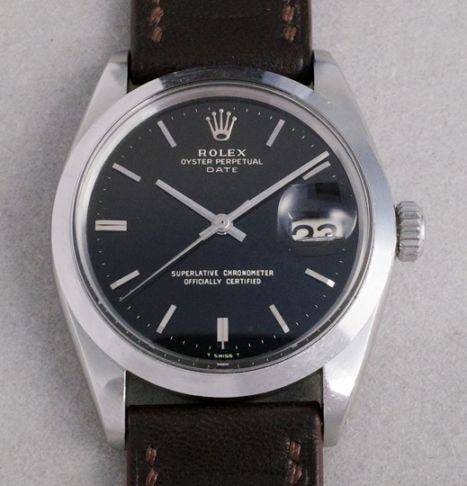 Ref.1500 Mirror Black Dial