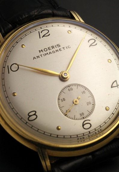 MOERISの18kの腕時計 MOERIS GRANDS PRIX 18K ヴィンテージ腕時計 - メルカリ