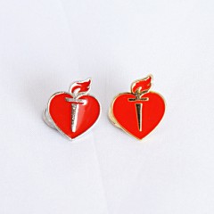 Heart and Torch PINセット|AHA：グッズ