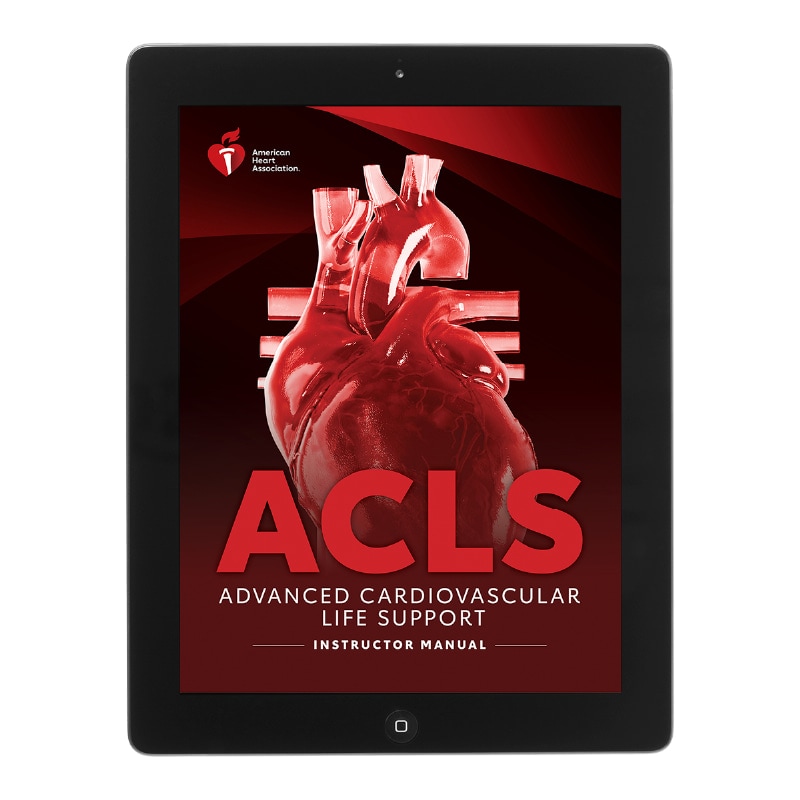 ACLS Instructor Manual eBook 2025（英語版）