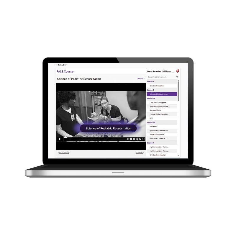 PALS Provider Course Videos: Digital & Streaming 2025（英語版）