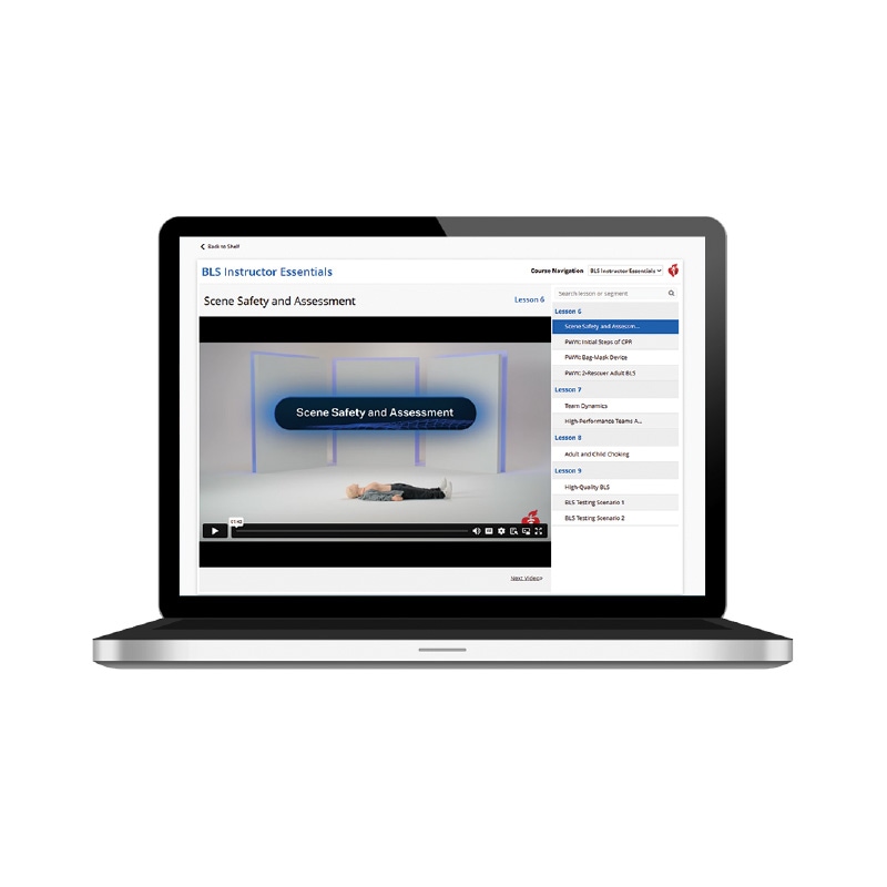 BLS Instructor Essentials Course Videos: Digital & Streaming 2025（英語版）