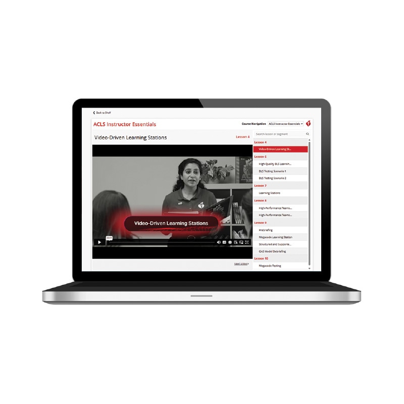 ACLS Instructor Essentials Course Videos: Digital & Streaming 2025（英語版）