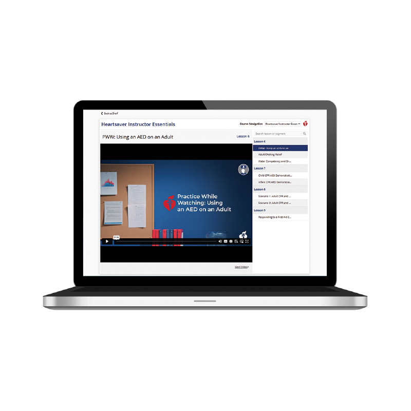 Heartsaver Instructor Essentials Course Videos: Digital & Streaming 2025（英語版）