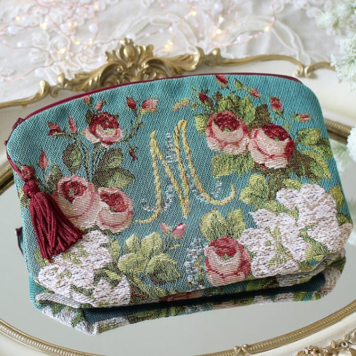 ご予約品】フランス製 ♣︎ ゴブラン織 薔薇とロンドン風景の