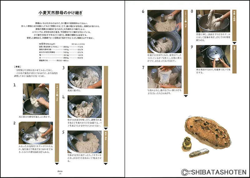 ルヴァンの天然酵母パン ｜食の総合出版社 柴田書店公式サイト