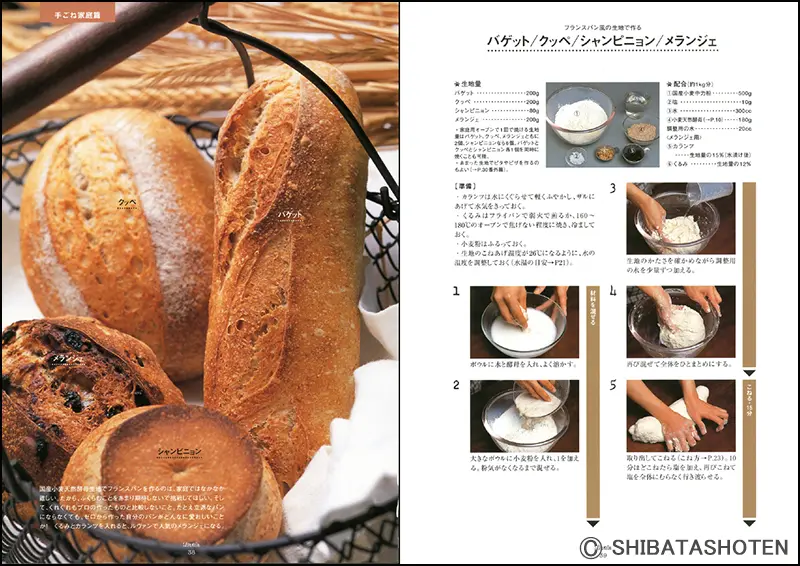 ルヴァンの天然酵母パン ｜食の総合出版社 柴田書店公式サイト