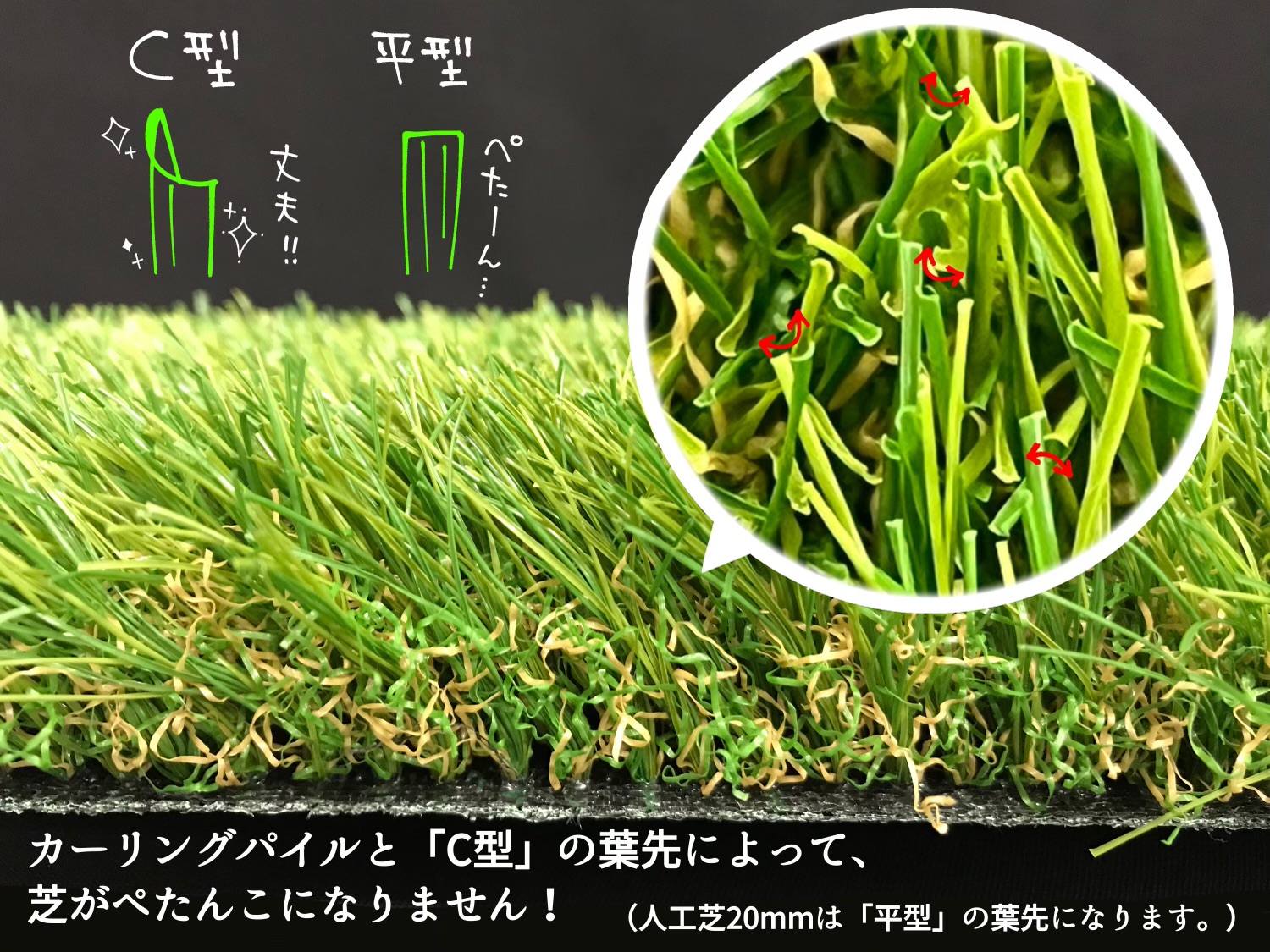 人工芝40mm（1m×10m） | 人工芝 | 芝桜専門店「お台場ガーデンクラブ」