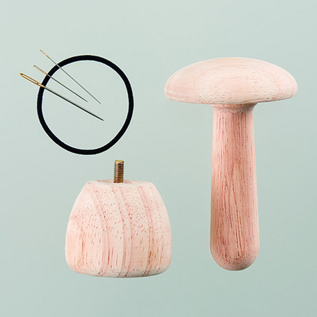 マッシュルーム リンクル Clover クロバー ダーニングマッシュルーム 付け替え式 57-910