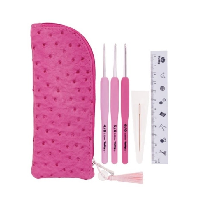 Tulip エティモ ロゼ ETIMO Rose クッショングリップ付きかぎ針セット