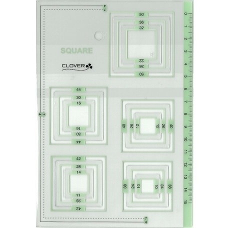 Clover クロバー ピーステンプレート 正方形 57-999 | メーカー,Clover