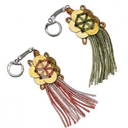 Panami パナミ タカギ繊維 コイン手芸 キット 開運キーホルダー No.3