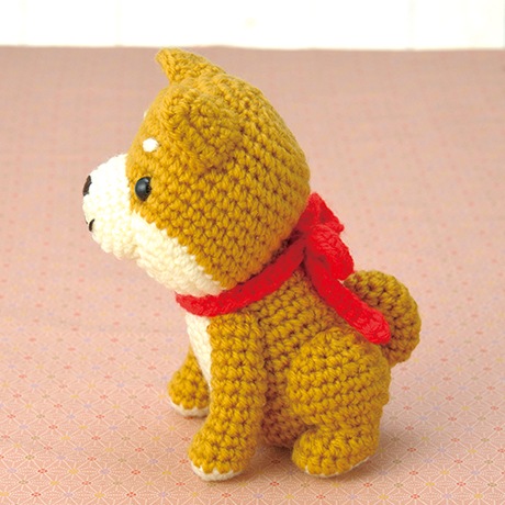 Hamanaka ハマナカ あみぐるみキット ほっこり柴犬 H301-504