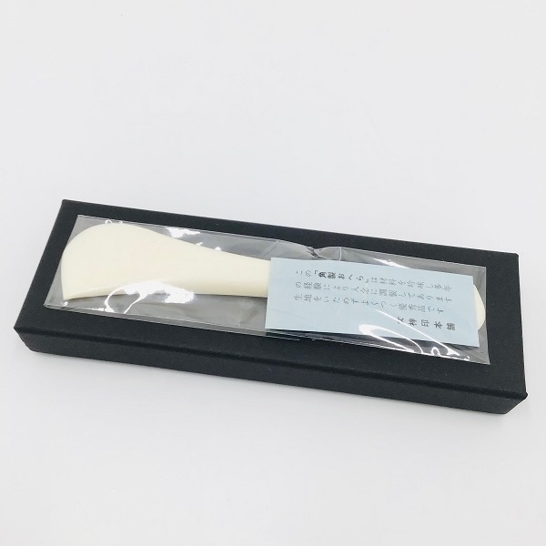 京都 みすや忠兵衛 両先牛骨へら 長さ13.5cm | メーカー,みすや忠兵衛