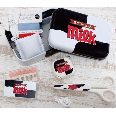 Misasa ミササ チロルチョコ ソーイングセット ミルク ミニブリキ缶