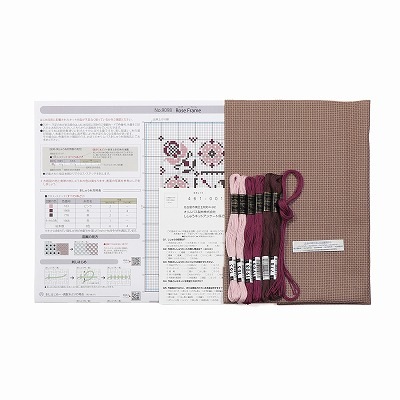 Olympus オリムパス クロスステッチキット プレイスマット Rose