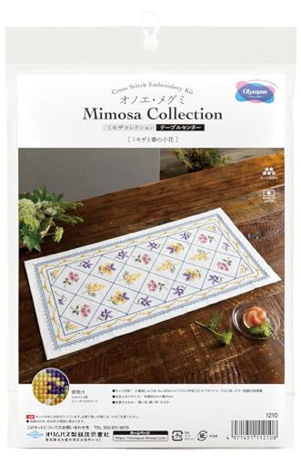 刺しゅうキット 『オノエ・メグミ 春の小花のテーブルクロス 1206