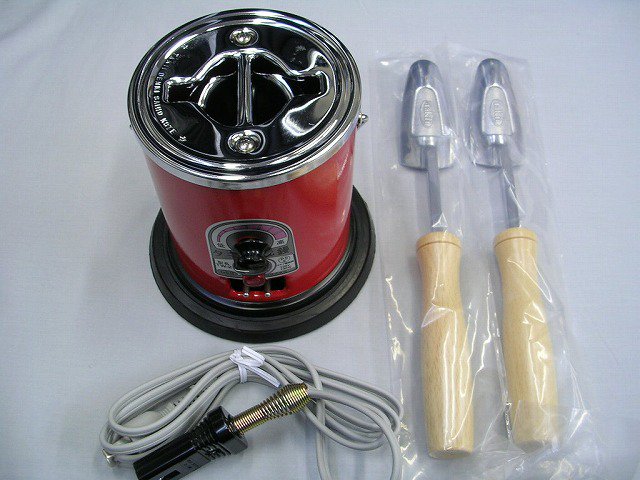 美品　タキイ和裁電化鏝　ランプ付　和裁こて　 和裁コテ　タキイ製　鏝２本付 タキイ和裁電化鏝 ランプ付 和裁こて 和裁コテ 鏝2本付 衣類