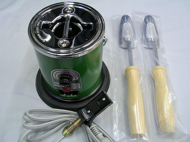 未使用予備品　タキイ和裁電化鏝　ランプ付　 和裁コテ　和裁こて　鏝２本付 タキイ電器 2丁立 和裁鏝 (こて) 黄 | おしゃれな黄色登場！和服
