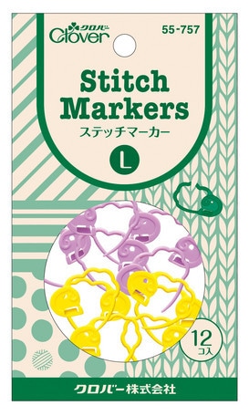 Clover クロバー 編み物用品 ステッチマーカー L 55-757｜洋裁・手芸