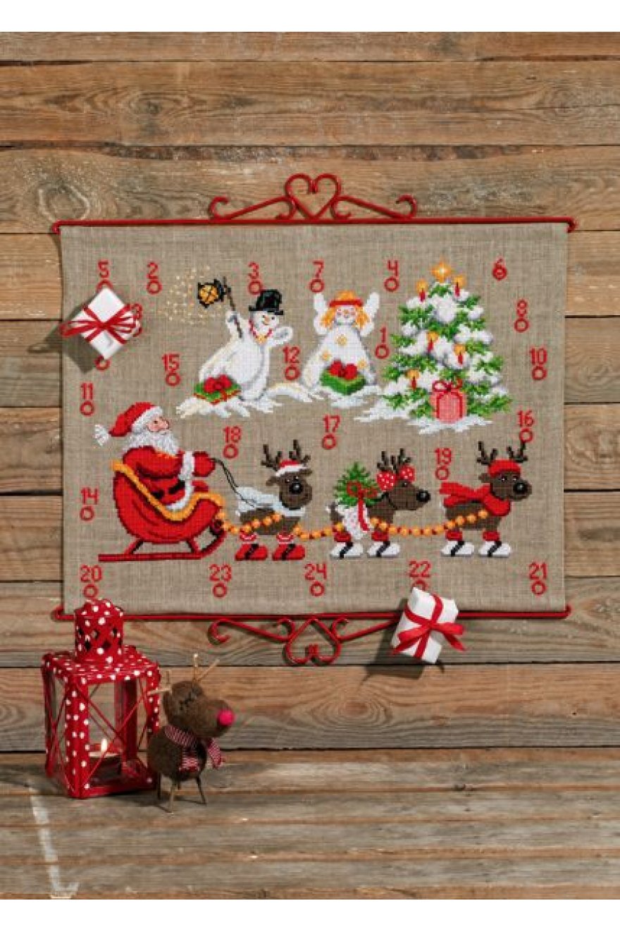 DMC（ペルミン社）「REINDEER & SNOWMAN（トナカイと雪だるま