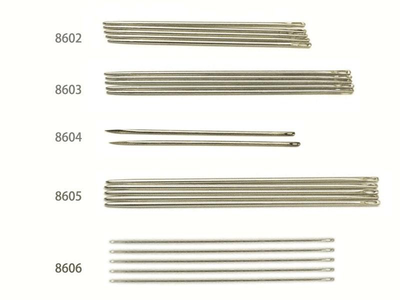 クラフト社 革工具 手縫針 三角針 2本入り 8604｜洋裁・手芸用品の