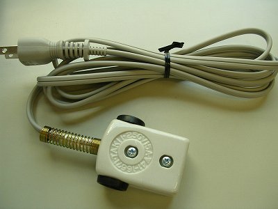 タキイ電器 T型・4H型 アイロン交換部品 プラグ付コード (ペグ付