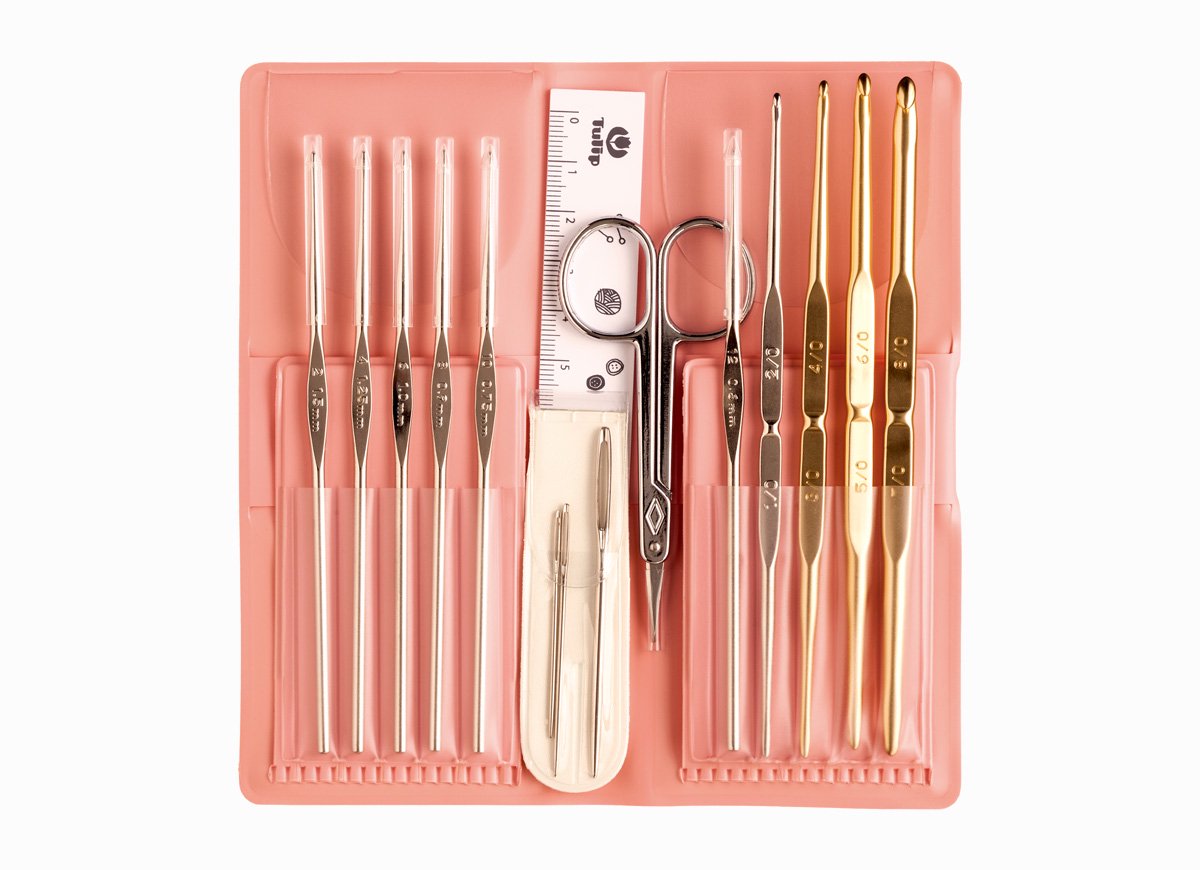 Tulip チューリップ クラシック3 かぎ針・レース針 15点セット TCK-003