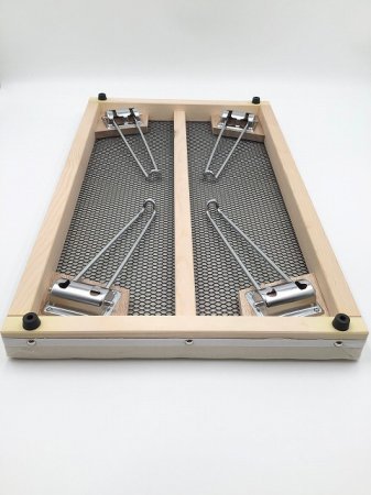 アダム商会 DX スチームアイロン台 脚付(収納可能・ホワイト) 67×40cm