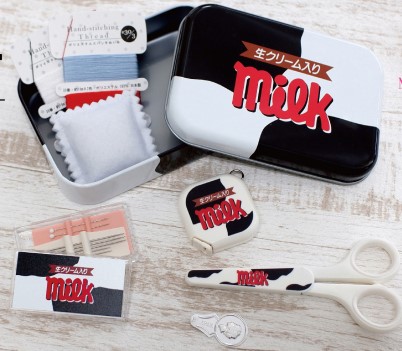 Misasa ミササ チロルチョコ ソーイングセット ミルク ミニブリキ缶