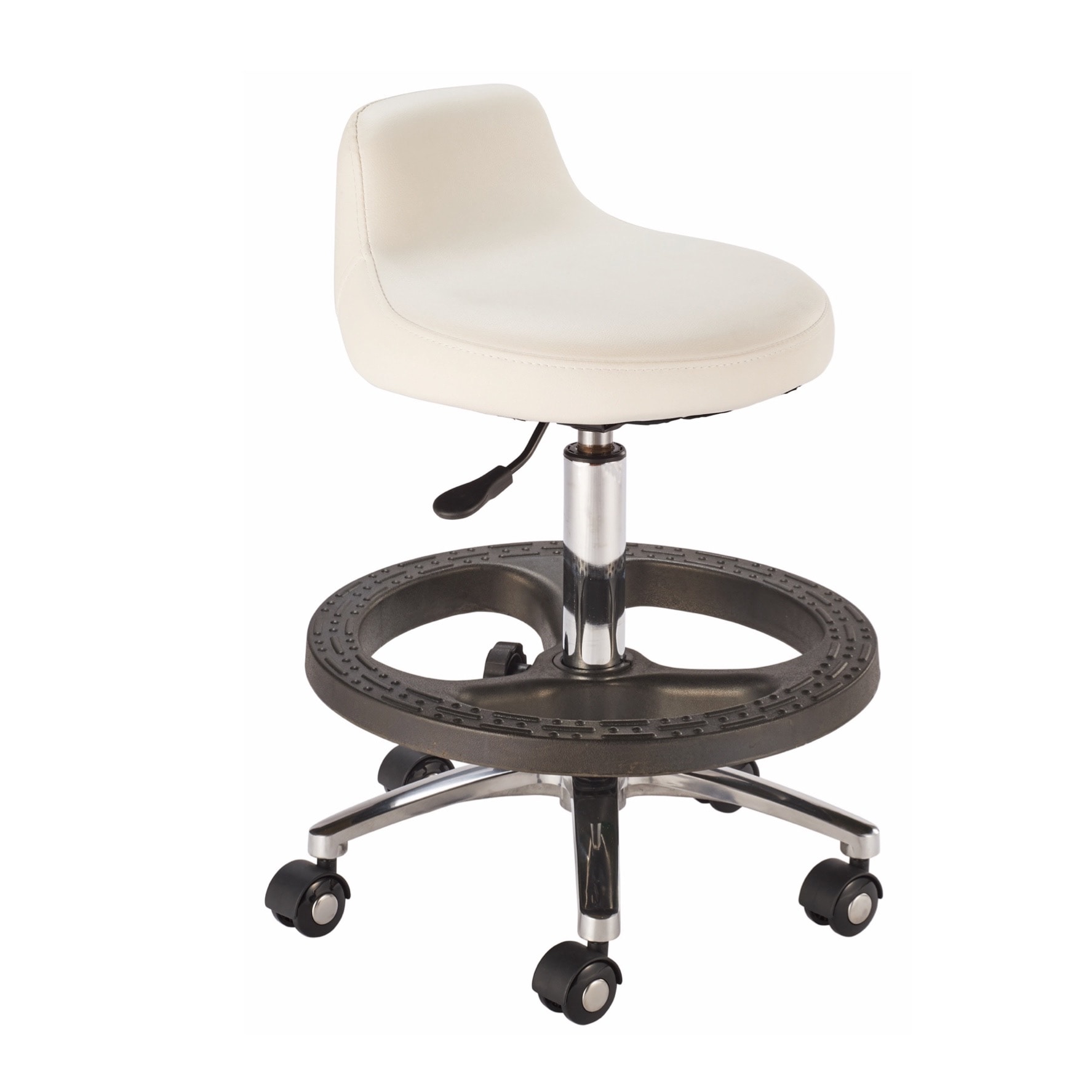 ステップ付きスツール　LB-8 ホワイト