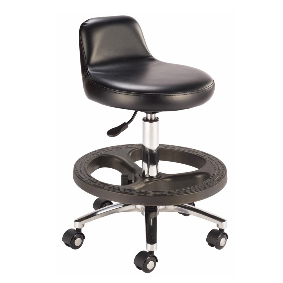 ステップ付きスツール　LB-8 ブラック