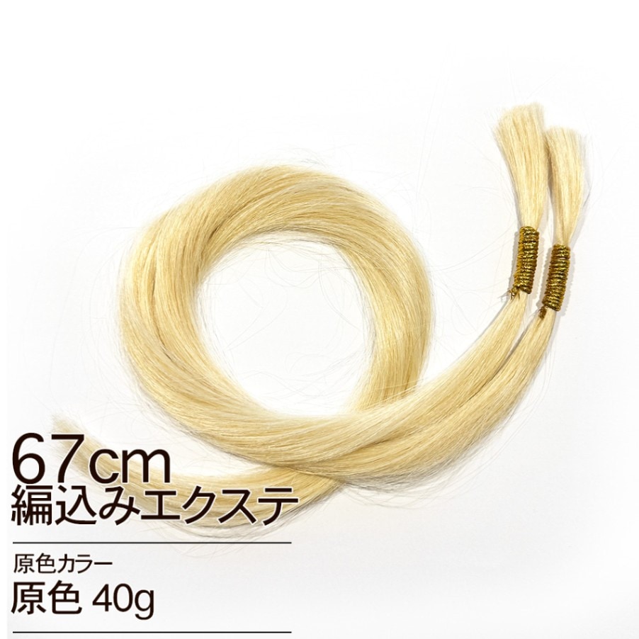 4V50グラム GA30グラム 編み込み 編み込みエクステ シールエクステ 4色づかい 派手髪