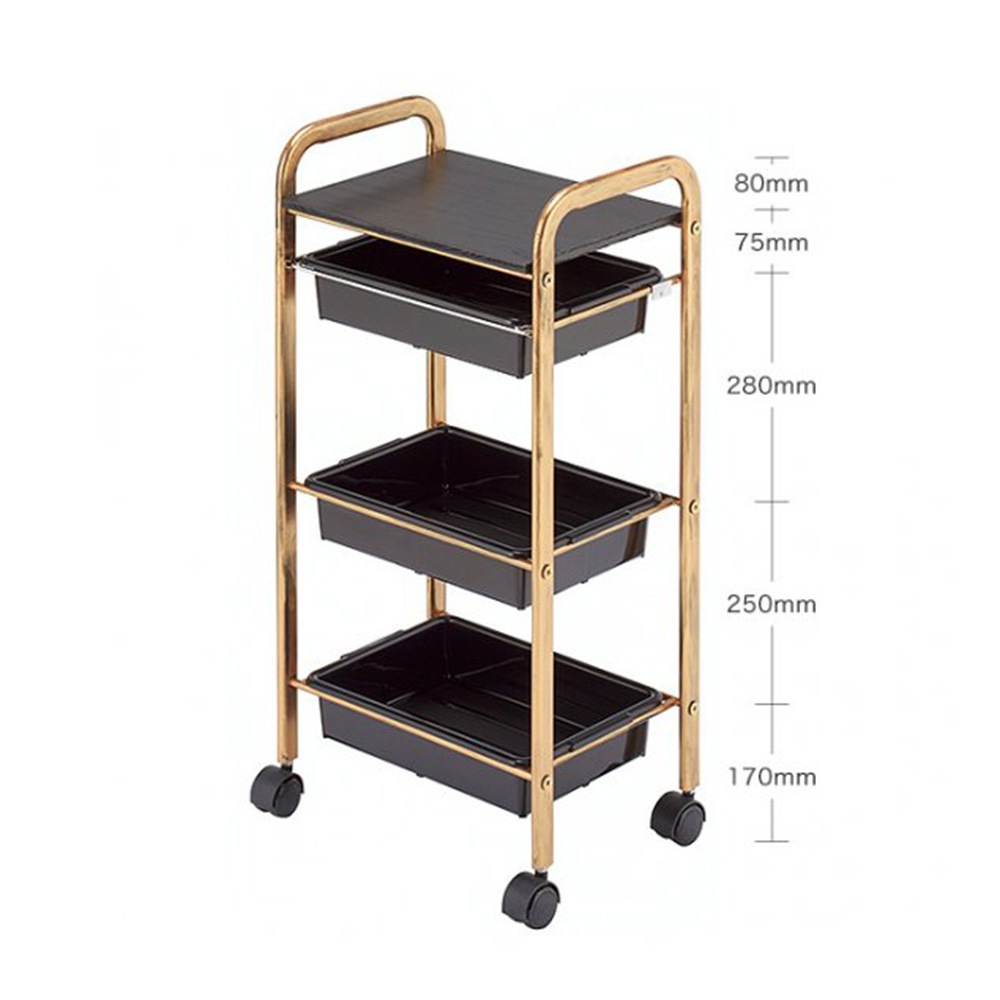 アンティークセットワゴンビーナス　C-600 ブラック