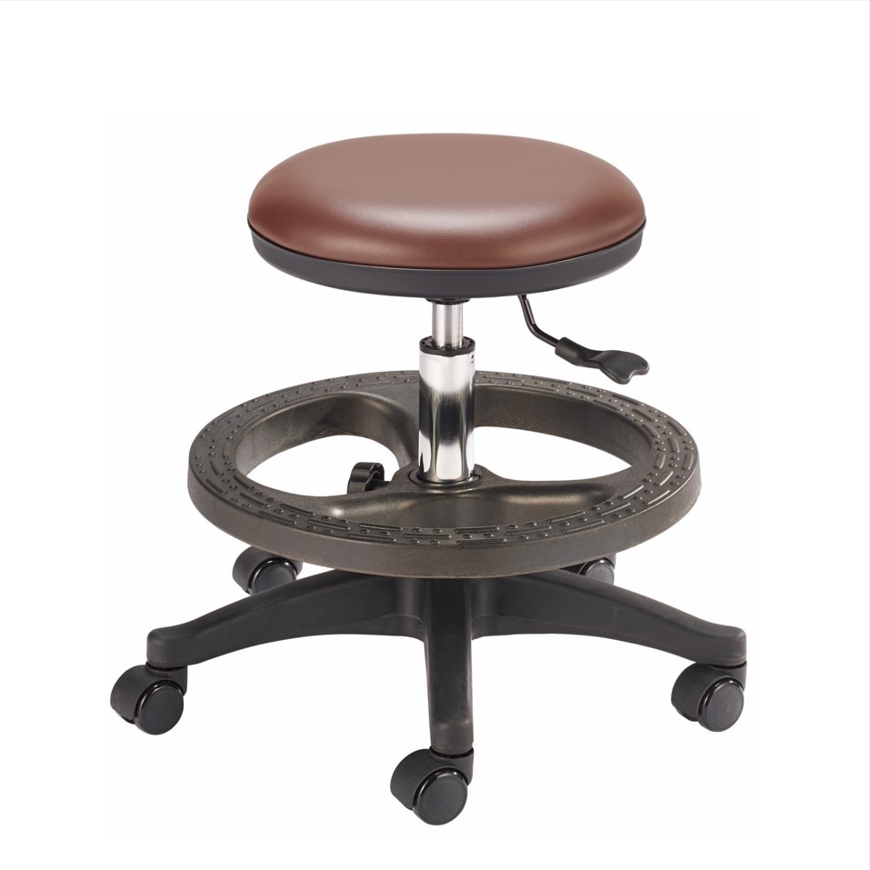 ステップ付きスツール　LB-5　ブラウン