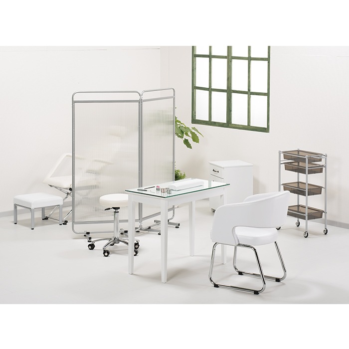 衝立スクリーン | エレガントW ダブルタイプ 仕切り スタンド 中空軽量PCボード ※連結パーツ別売りオプション