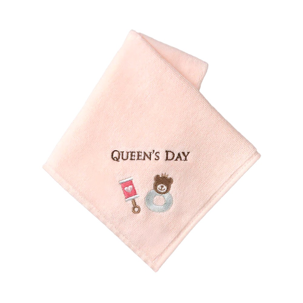 QUEEN'S DAY　BABY＆KIDS |  ハンドタオル2枚セットEDGE BOX（ピンクボックス）