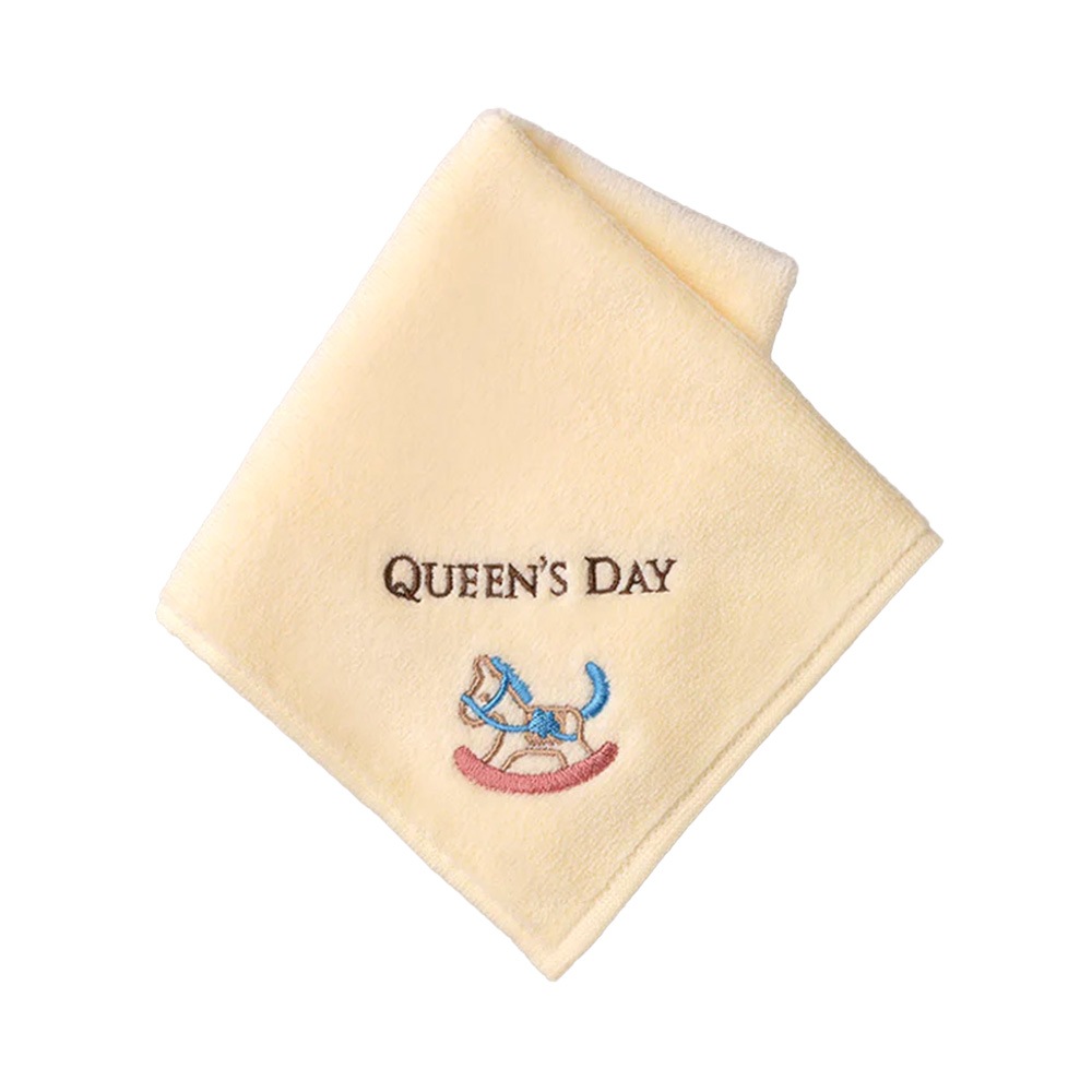 QUEEN'S DAY　BABY＆KIDS |  ハンドタオル2枚セットEDGE BOX（ライトグレーボックス）