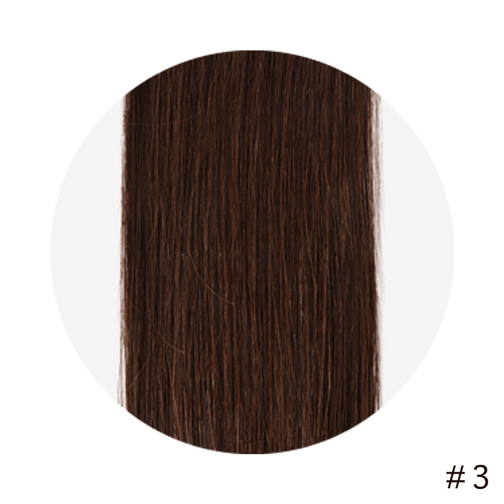 【A-TYPE】編込みエクステ ダークカラー 58cm 100g