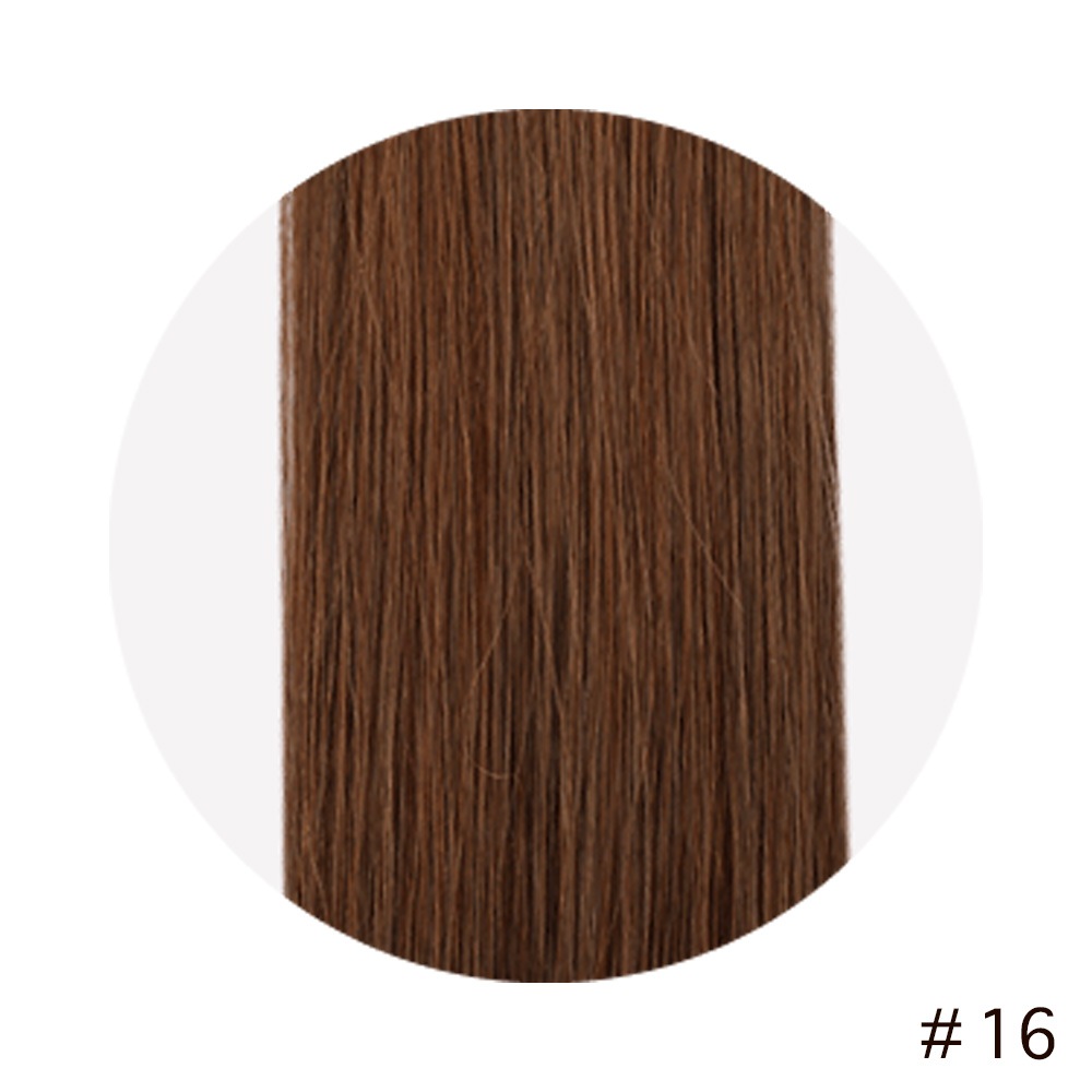 【A-TYPE】編込みエクステ ダークカラー 58cm 100g