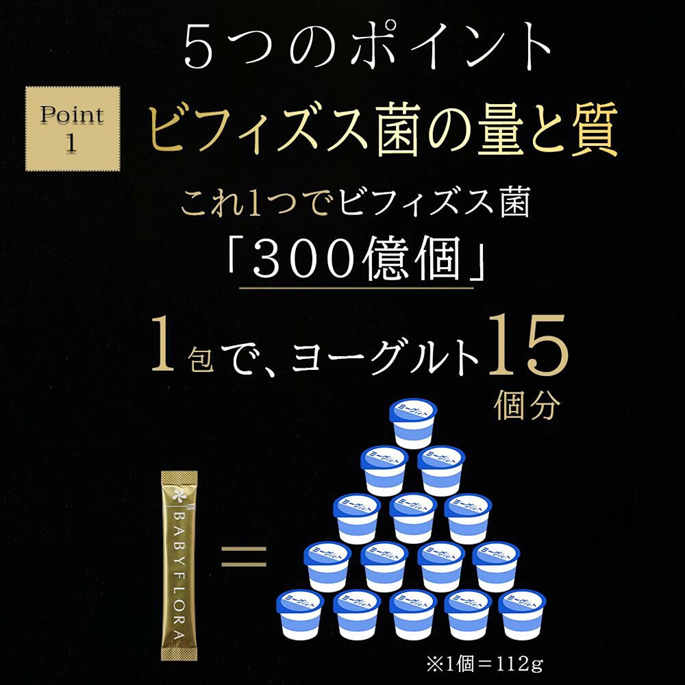 ベイビーフローラ | BABY FLORA 栄養補助食品 乳酸菌+ビフィズス菌