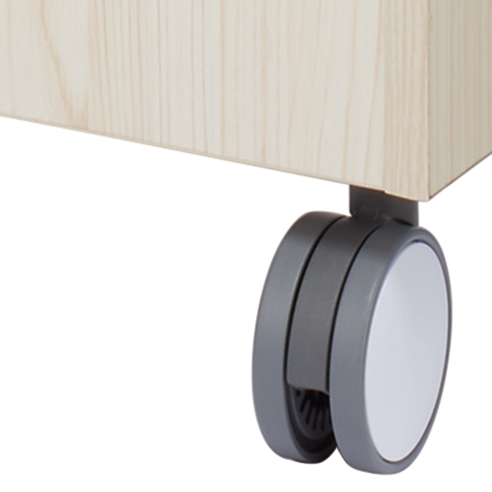 ワームスBOX収納ワゴン C-343 ナチュラル