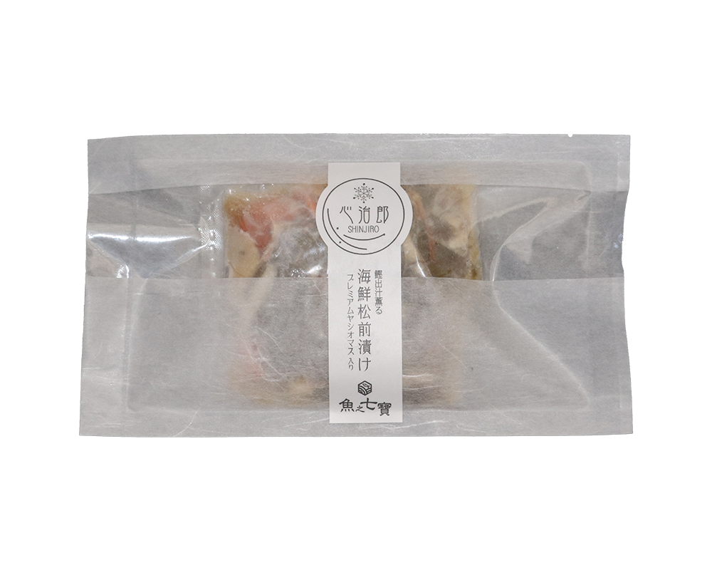 鰹出汁薫る海鮮松前漬け プレミアムヤシオマス入り/ご自宅用【宅配便/全国配送】